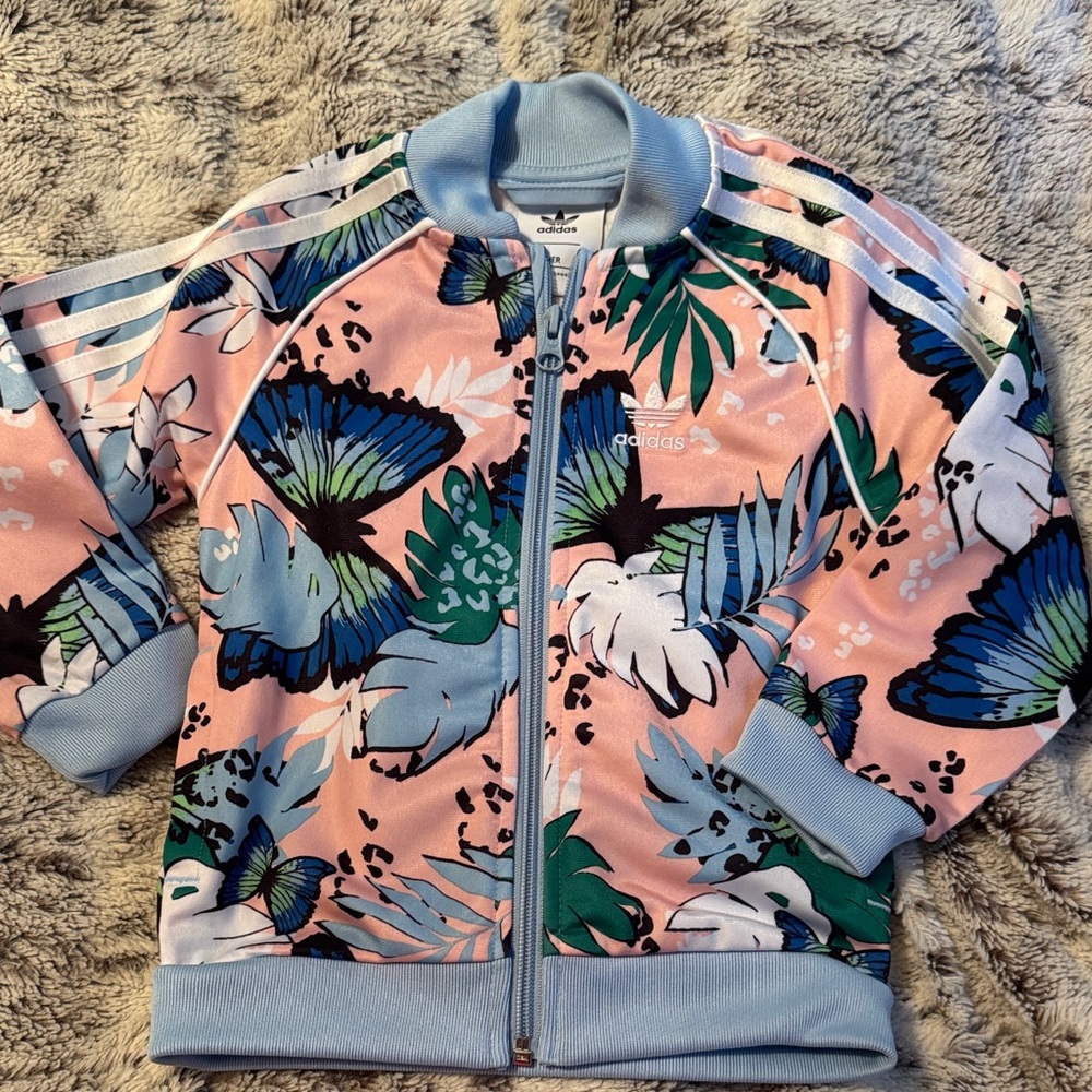 Adidas Girls track suit jacket